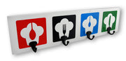Chef Hats Four Hook Wall Plaque Image 1