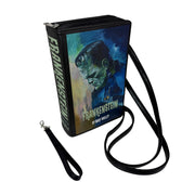 Book Crossbody Bag, Frankenstein Black Vinyl 9.25 Inch Image 1