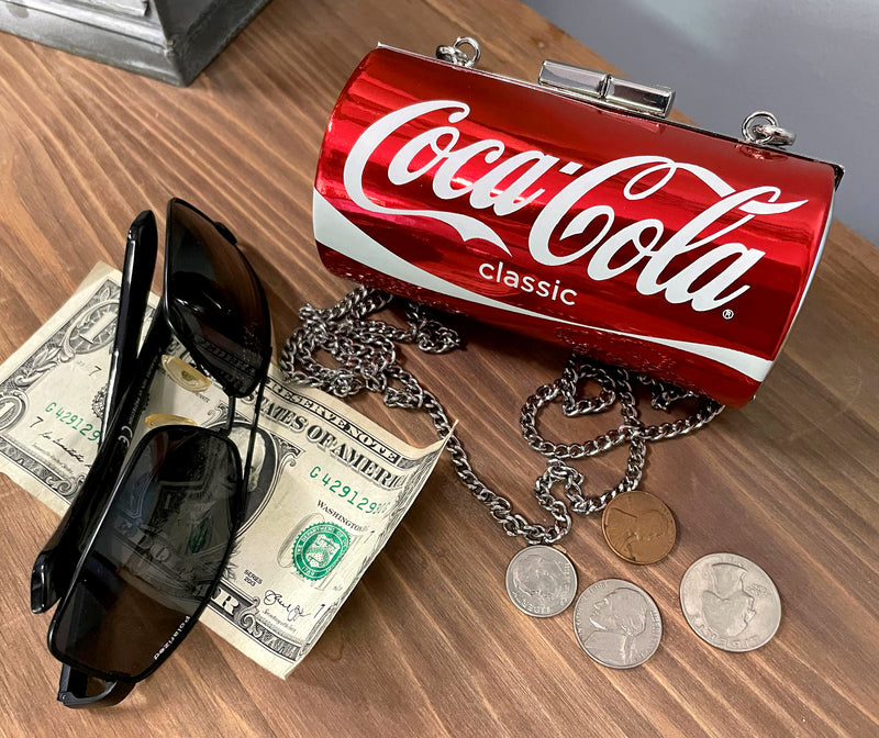 Licensed Coca-Cola Classic Can Evening Bag Coke Clutch Image 4