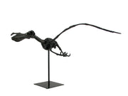 Museum Mounted Pterosaur Flying Dinosaur Fossil Replica Statue Image 2