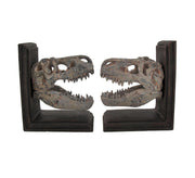 Set of 2 Tyrannosaurus Rex T-Rex Skull Bookends Image 4
