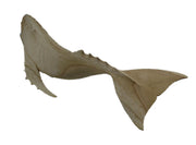 Hand Carved Wood Whale Statue 19in Image 3