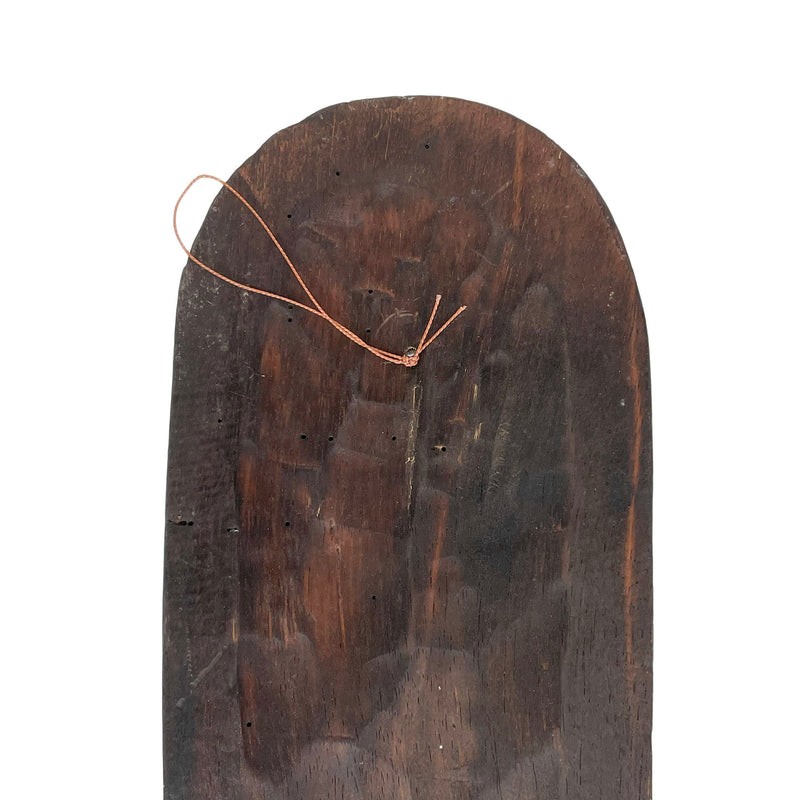 Artisan-Carved Set of 5 Hand-Crafted Wooden African Animal Wall Masks: Unique Tribal Art Sculptures - Each 20 Inches High -