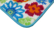 Hot Pink - Image 4 - Coordinating Bath Rug, Soap Dish, Shower Curtain Set (Flower)