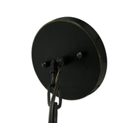 Mid Century Modern Oil Rubbed Bronze Finish Industrial Ceiling Hanging Light Fixture Geometric Chandelier Pendant Lamp