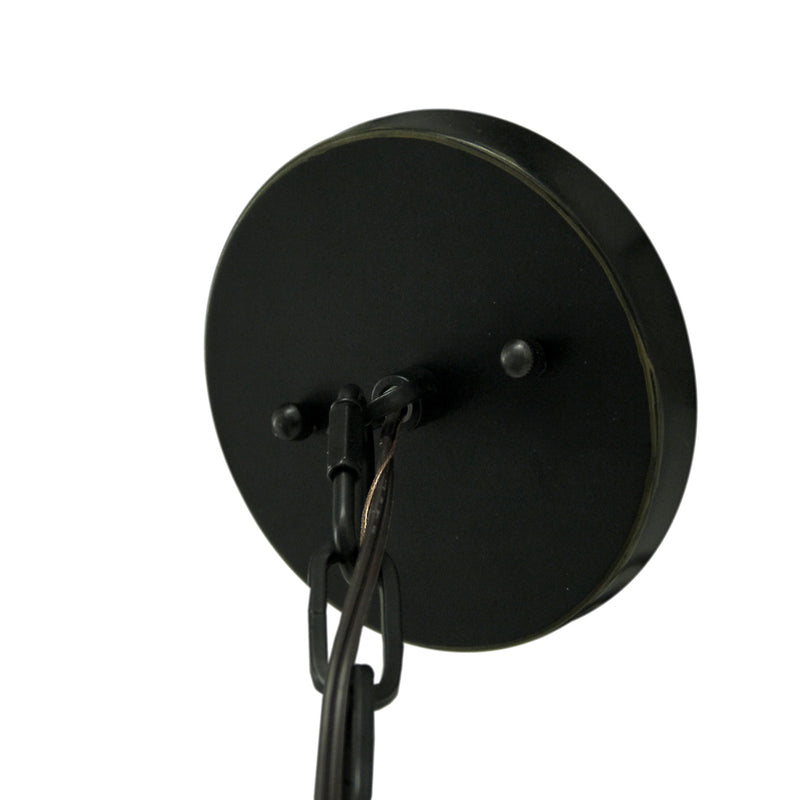Mid Century Modern Oil Rubbed Bronze Finish Industrial Ceiling Hanging Light Fixture Geometric Chandelier Pendant Lamp