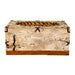 Things2die4 Rectangle Birch Bark Tissue Box Cover, Wood Tissue Holder with Natural Tan Finish, 10 Inches Wide X 5.5 Inches