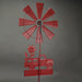 Farmhouse Style Red Farm Truck Windmill Spinner Welcome Garden Stake 72 Inches Outdoor Décor Image 3