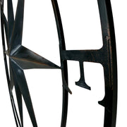 Black - Image 8 - Large Black Nautical Compass Rose Metal Wall Decor | 39.5” Indoor Outdoor Rustic Maritime Accent |
