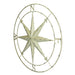 Ivory - Image 2 - Antique White Metal Nautical Compass Rose Wall Décor, an Indoor Outdoor Sculpture - 39.5-Inch Diameter -