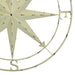 Ivory - Image 7 - Antique White Metal Nautical Compass Rose Wall Décor, an Indoor Outdoor Sculpture - 39.5-Inch Diameter -