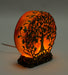 Enchanting Sunset Orange Bohemian Style Tree of Life Resin Night Light Lamp - Exquisite Decorative Accent Illuminates in Boho