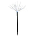 Red, White and Blue LED Starburst Decorative Light with Garden Stake, Ideal for Indoor and Outdoor Decor, 16-Inch Diameter