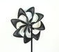 63 Inch Multicolor Metal Kinetic Wind Spinner Pinwheel Garden Art Decoration Image 3