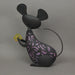 Adorable Mouse Eating Cheese Metal LED Solar Garden Statue Accent Light Outdoor Décor Image 3