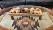 Bag of Metallic Gold, Natural White, and Light Brown Dried Botanical Decorative Balls and Filler for Stunning Home