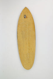 Set of 2 Wood Surfboard Wall Sculptures, 20 Inch Tiki Lizard & Turtle Image 3