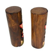 Things2Die4 Set of 2 Tiki Totem Pole Statues, 8 Inch Tall Image 7