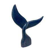 Things2Die4 Whale Tail Sculpture, 25 Inch Blue Wood Nautical Decor Image 8