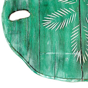Things2Die4 Sand Dollar Wall Sculpture, Aqua Wood, 15.5 Inch Wide Image 8