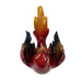 Red - Image 2 - Vibrant Parrot Wine Bottle Holder – Tropical Resin Decor for Home – 6.25 Inches High, 9.25 Inches Long –