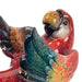Red - Image 3 - Vibrant Parrot Wine Bottle Holder – Tropical Resin Decor for Home – 6.25 Inches High, 9.25 Inches Long –