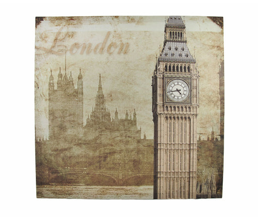 London Houses of Parliament and Big Ben Printed Canvas Wall Hanging Image 1