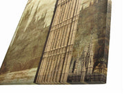 London Houses of Parliament and Big Ben Printed Canvas Wall Hanging Image 2
