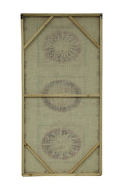 Faces of the Sun 2 Piece Distressed Burlap Canvas Print Set Image 3