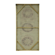 Faces of the Sun 2 Piece Distressed Burlap Canvas Print Set Image 3
