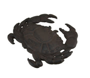 Set of 3 Cast Iron Crab Rustic Brown Stepping Stones Image 2