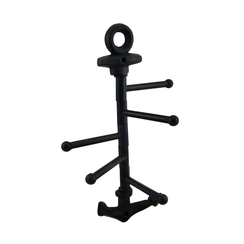 Cast Iron Nautical Anchor Pivoting Wall Hook Image 1