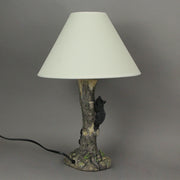 Black Bear Cubs Table Lamp, 17.5 Inch Climbing Tree for Honey Design Image 3