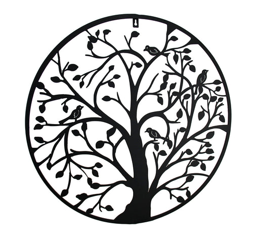 Birds In A Tree Decorative Metal Wall Hanging 24 in. Image 1