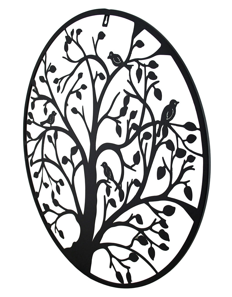 Birds In A Tree Decorative Metal Wall Hanging 24 in. Image 2