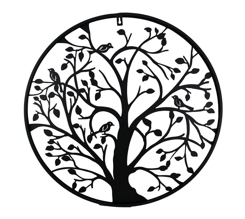 Birds In A Tree Decorative Metal Wall Hanging 24 in. Image 3