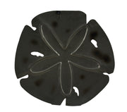 Sparkling Glossy Metal Sand Dollar Wall Sculpture 18 Inch Image 3