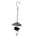 Brown - Image 9 - Rustic Black Bear & Umbrella Rain Chain - 75" Long Distressed Copper Finish, 10 Decorative 3D Designs,