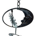 Black - Image 9 - 80-Inch Metal Rain Chain with 6 Celestial Crescent Moon & Sun Discs, Dark Verdigris Finish, Decorative