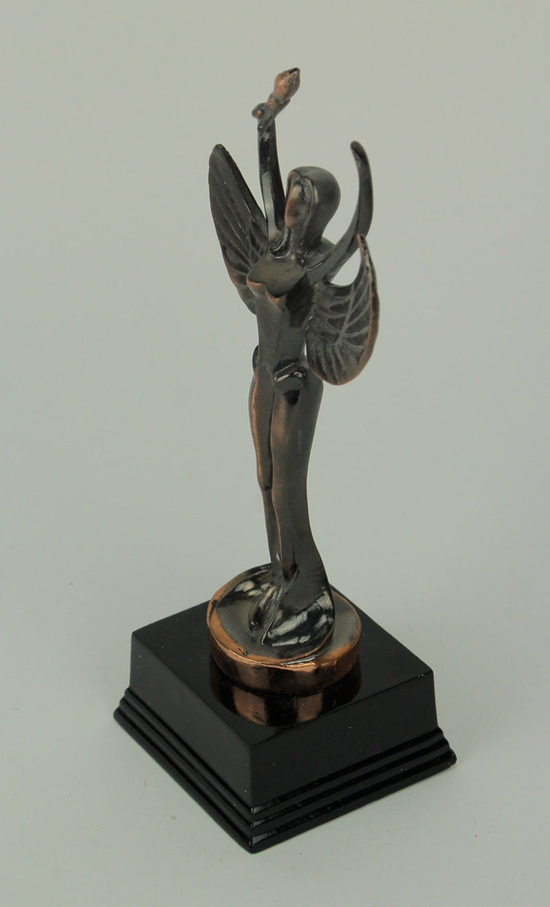 Bronze Finish Abstract Victory Angel Achievement Trophy Statue Image 2
