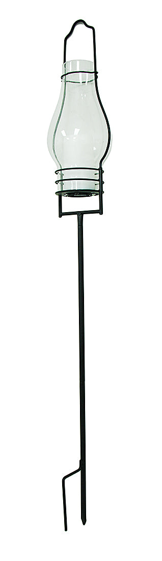 4 in 1 Glass Candle Lantern w/LED Flameless Candle Image 3