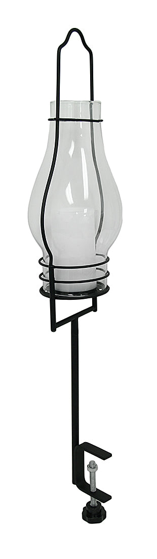 4 in 1 Glass Candle Lantern w/LED Flameless Candle Image 4
