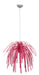 Present Time Fireworks Bright Pink Pendant Lamp MCM Décor Image 1