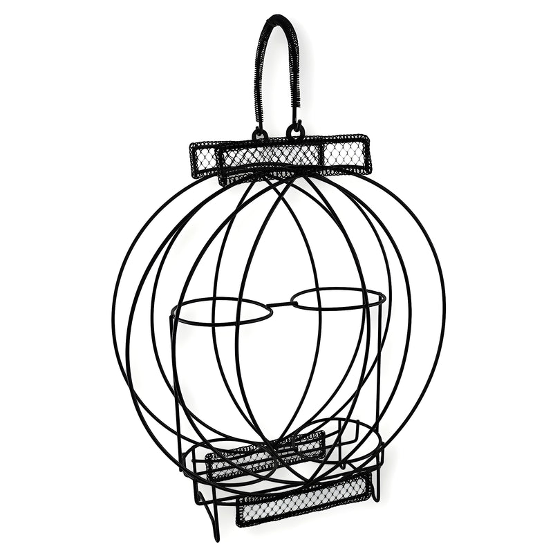 Oval Illusion Double Bottle Holder Display Image 1