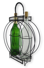 Oval Illusion Double Bottle Holder Display Image 2
