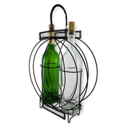 Oval Illusion Double Bottle Holder Display Image 2