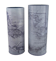 Set of 2 Caribbean and Florida Keys Destination Map Tins Image 2