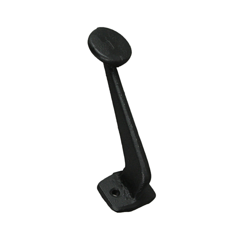 Set of 6 Typewriter Key Button Wall Hooks, 4 Inch Cast Iron Image 2