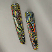 Topang Burang Aborigine Mask Hand Crafted Wall Decor 20 Inch Image 5