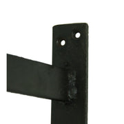 1 - Image 3 - Plant Hanger Wall Hook, 30.5 Inch Distressed Metal and Wood Pulley